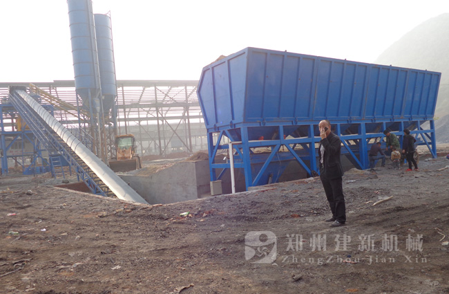 湖北武汉HZS120混凝土爱游戏(ayx)体育官方网站-ayx.com站现场案例