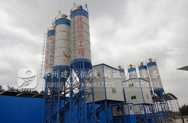 广西柳州双HZS120混凝土爱游戏(ayx)体育官方网站-ayx.com站案例