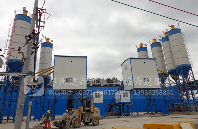 广西柳州双HZS120混凝土爱游戏(ayx)体育官方网站-ayx.com站案例