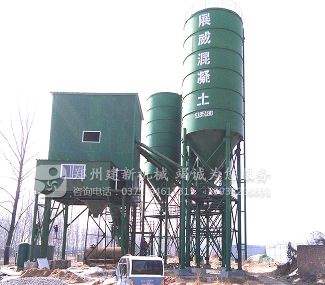 建新机械180混凝土爱游戏(ayx)体育官方网站-ayx.com站亮相菏泽市牡丹区