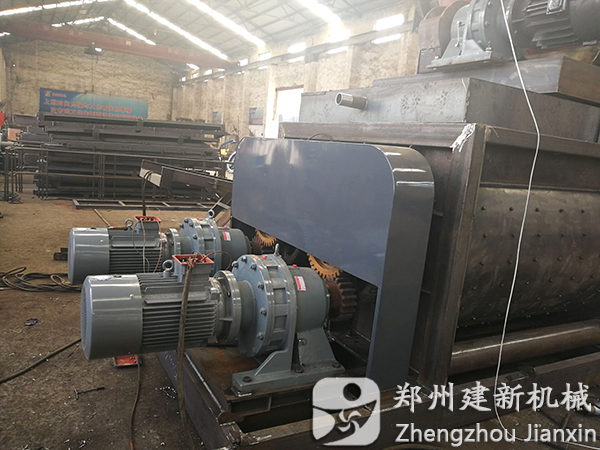 建新JS1500强制式混凝土爱游戏(ayx)体育官方网站-ayx.com机进行试机运行